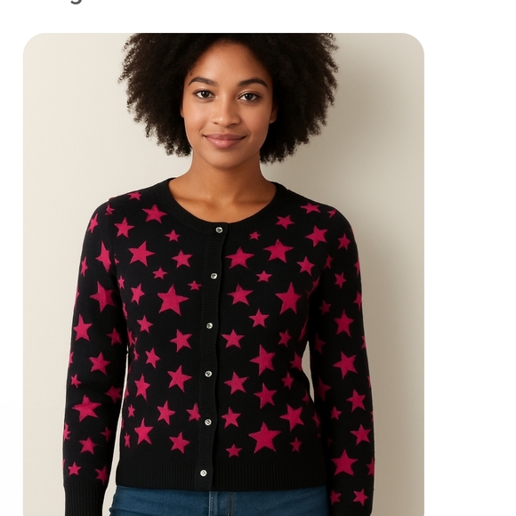 Smudge Sweaters - Smudge Cropped Sleeve Cardi